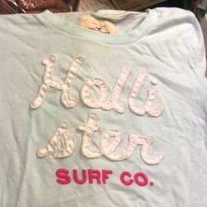 Ice blue Hollister t-shirt